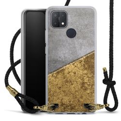 Carry Case Transparent Leather black/gold