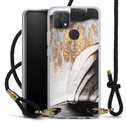 Carry Case Transparent Leather black/gold