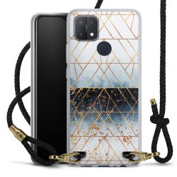 Carry Case Transparent Leather black/gold