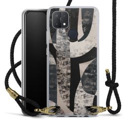 Carry Case Transparent Leather black/gold