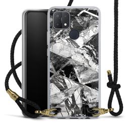 Carry Case Transparent Leather black/gold