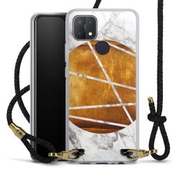 Carry Case Transparent Leather black/gold