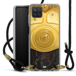 Carry Case Transparent Leather black/gold