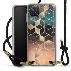 Carry Case Transparent Leather black/gold