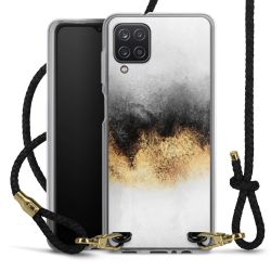 Carry Case Transparent Leather black/gold