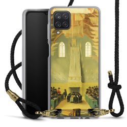 Carry Case Transparent Leather black/gold