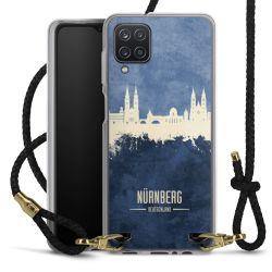 New Carry Case Transparent Leder schwarz/gold