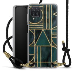 Carry Case Transparent Leather black/gold