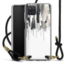 Carry Case Transparent Leather black/gold