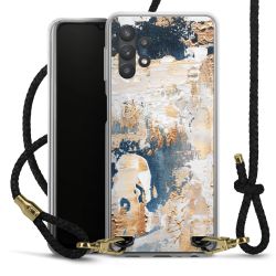 Carry Case Transparent Leather black/gold