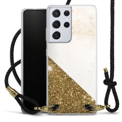 Carry Case Transparent Leather black/gold