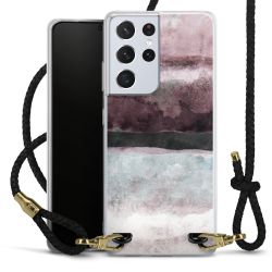 Carry Case Transparent Leather black/gold