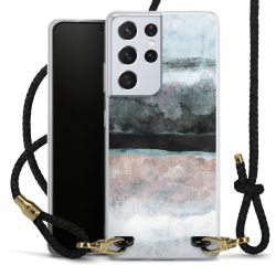 Carry Case Transparent Leather black/gold