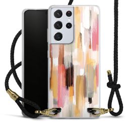 Carry Case Transparent Leather black/gold