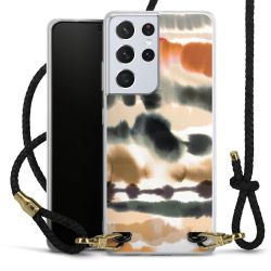 Carry Case Transparent Leather black/gold