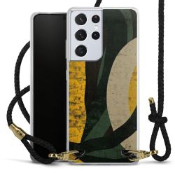 Carry Case Transparent Leather black/gold