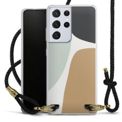 Carry Case Transparent Leather black/gold