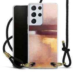 Carry Case Transparent Leather black/gold