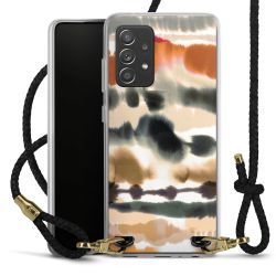 Carry Case Transparent Leather black/gold