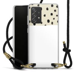 Carry Case Transparent Leather black/gold