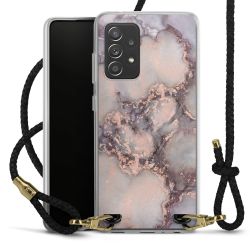 Carry Case Transparent Leather black/gold