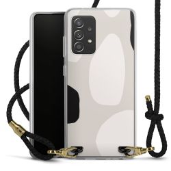 Carry Case Transparent Leather black/gold