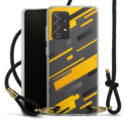 Carry Case Transparent Leather black/gold