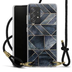 Carry Case Transparent Leather black/gold