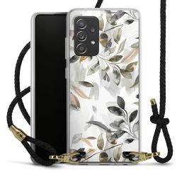 Carry Case Transparent Leather black/gold