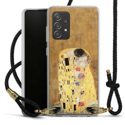 Carry Case Transparent Leather black/gold