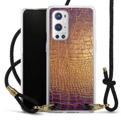 Carry Case Transparent Leather black/gold