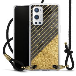 Carry Case Transparent Leather black/gold