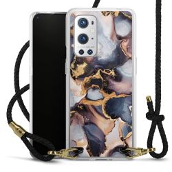 Carry Case Transparent Leather black/gold