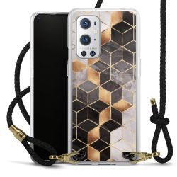 Carry Case Transparent Leather black/gold