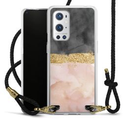 Carry Case Transparent Leather black/gold