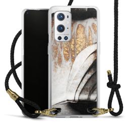 Carry Case Transparent Leather black/gold