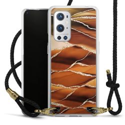 Carry Case Transparent Leather black/gold