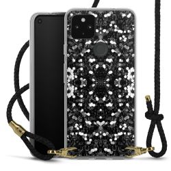 Carry Case Transparent Leather black/gold