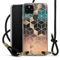 Carry Case Transparent Leather black/gold