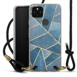 Carry Case Transparent Leather black/gold