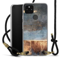 Carry Case Transparent Leather black/gold