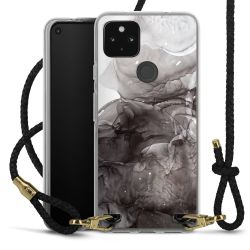 Carry Case Transparent Leather black/gold