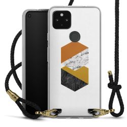 Carry Case Transparent Leather black/gold