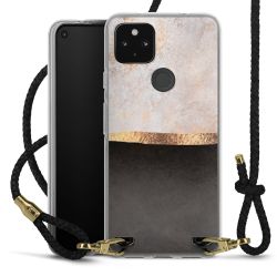 Carry Case Transparent Leather black/gold