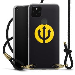 Carry Case Transparent Leather black/gold