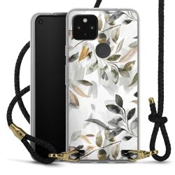 Carry Case Transparent Leather black/gold