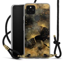 Carry Case Transparent Leather black/gold