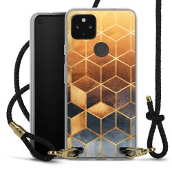 Carry Case Transparent Leather black/gold