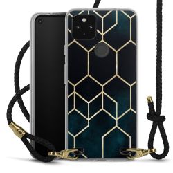 Carry Case Transparent Leather black/gold