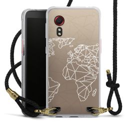 Carry Case Transparent Leather black/gold